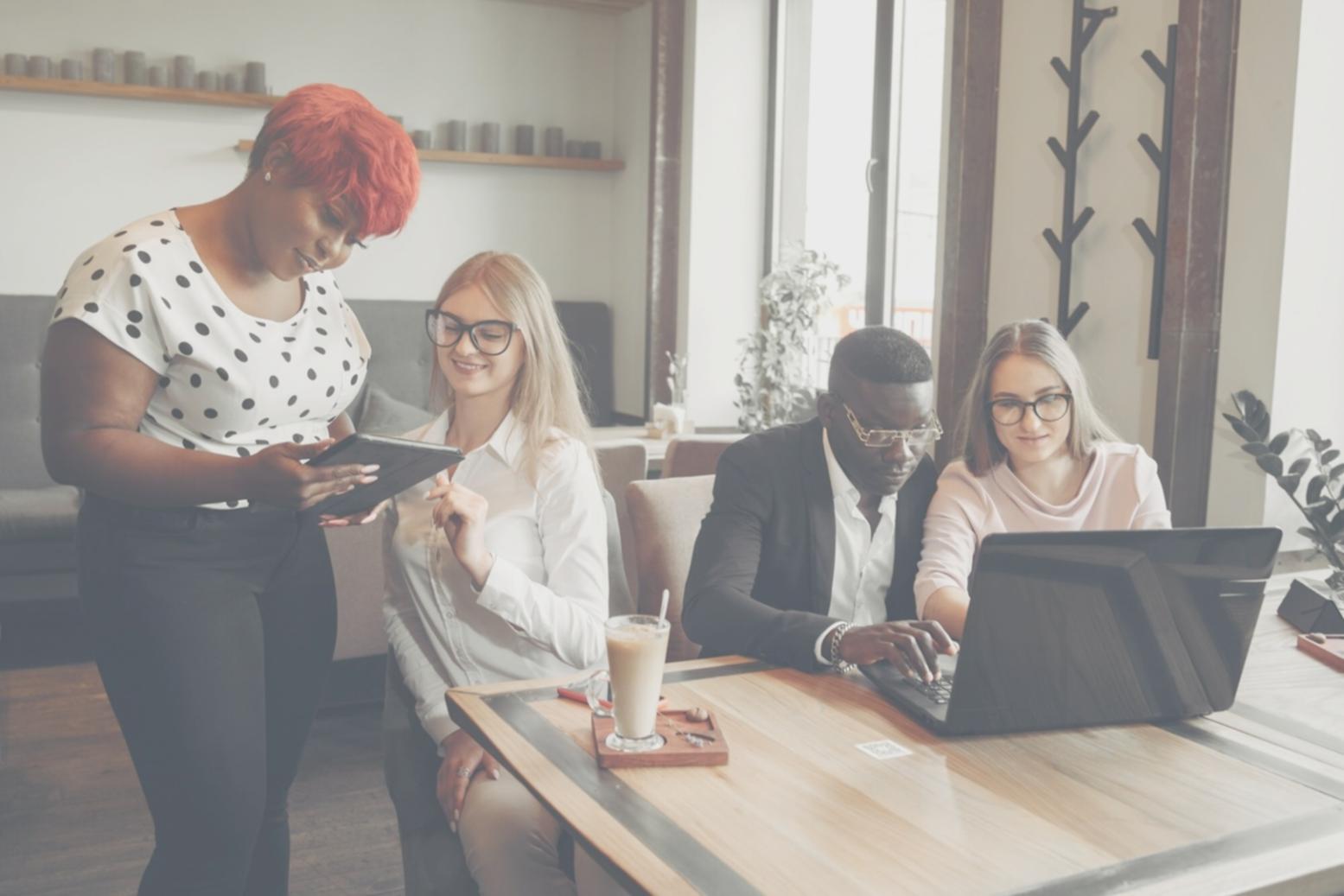 Professional financial planning and budget preparation workspace